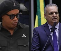 Alfredo Gaspar pergunta a Ronaldinho Gaúcho sobre sexshop de 1 bilhão de reais
