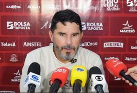 Barroca lamenta empate do CRB e garante que desgaste físico não pesou