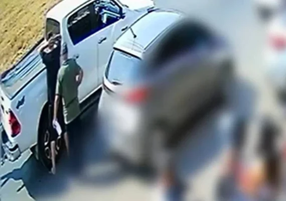 Vídeo mostra momento em que cantor Dan Lellis é sequestrado por falsos policiais