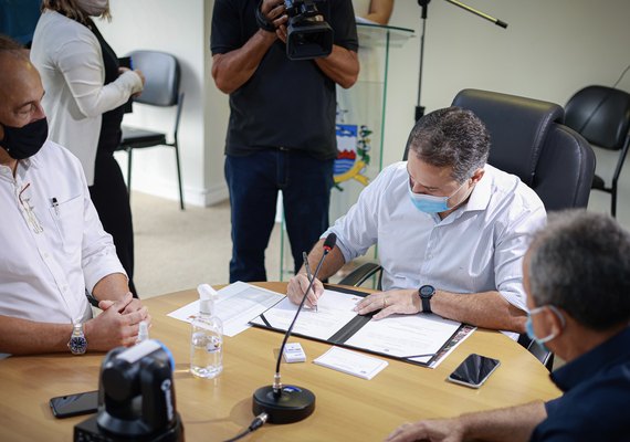 Governador de Alagoas autoriza o Programa Minha Cidade Linda em mais cinco municípios