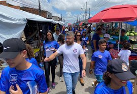 Delegado Thiago Prado leva campanha Pé no Chão para Zona da Mata alagoana