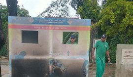 Diferentes Pontos de Entrega de lixo sofrem vandalismo na mesma noite em Maceió