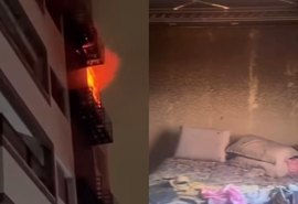 'Perdi tudo': empresária relata desentendimentos com ex-namorado e incêndio em seu apartamento em Maceió