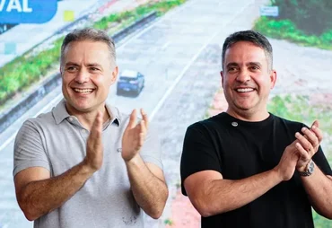 Renan Filho entra em campo com Paulo e chama Téo para a briga