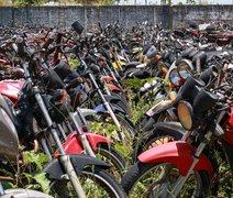 Detran Alagoas leiloa mais de 4 mil veículos inservíveis em julho