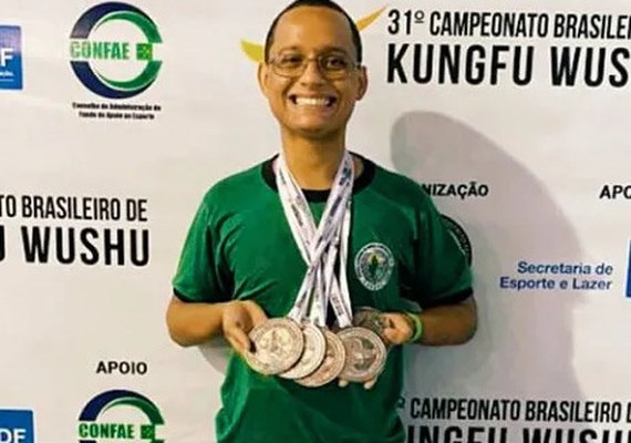 Cidade de Pilar será representada por atleta no Sul-americano de Kung Fu, na Argentina