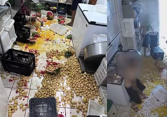 Jovens invadem escola no Paraná e destrói 400 ovos da merenda