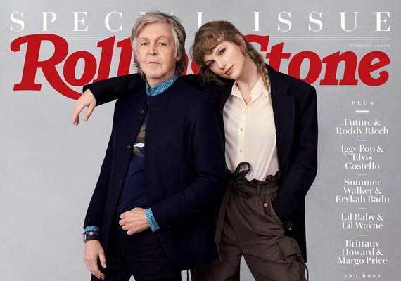 Paul McCartney e Taylor Swift estampam a nova edição da Rolling Stone