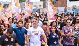 Rafael Brito encerra campanha com manifestações de apoio em todo o estado e grande carreata