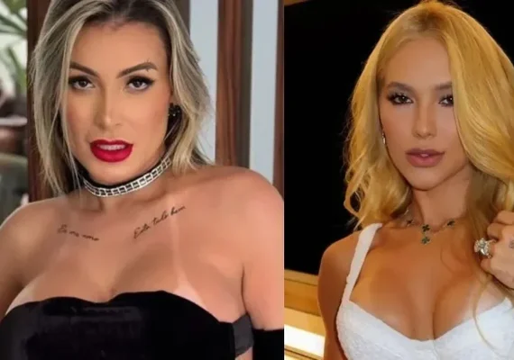 Andressa Urach acusa Virginia de copiar estratégias para alcançar fama
