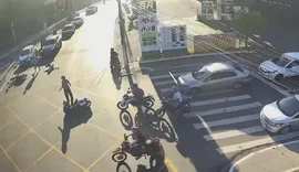 Colisão entre motos deixa três feridos na Leste-Oeste, em Maceió