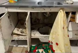 Fiscalização interdita lar de idosos com fezes e baratas em Salvador