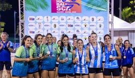 Brasil vence no masculino, mas fica com a prata no feminino, pelo Sul-Centro Americano de Beach Handball*