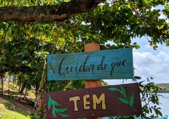 Orla dos Pescadores no Barro Vermelho ganha sinalização turística