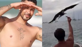 Justiça suspende multa de R$ 1 milhão contra Carlinhos Maia por vídeo de gaivota