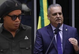 Alfredo Gaspar pergunta a Ronaldinho Gaúcho sobre sexshop de 1 bilhão de reais