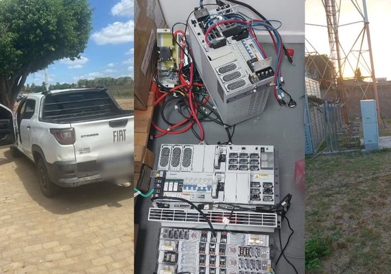 Homem é preso após furtar R$ 200 mil em equipamentos de internet em AL e PE