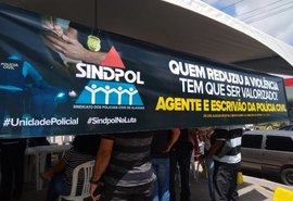 Greve de policiais civis suspende serviços em delegacias