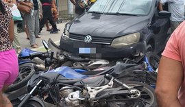 Acidente envolvendo diversos veículos deixa feridos em Maceió