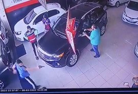 Arapiraca:  suspeito de atentado em loja de automóveis é procurado pela polícia