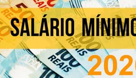 Presidente sanciona lei do salário-mínimo 2020