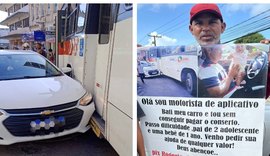 Em Maceió, motorista de aplicativo pede ajuda para consertar carro alugado