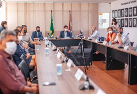 Sedetur e empresários discutem projeto de reforma do Aeroporto Internacional Zumbi dos Palmares