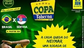 Bares Alagoanos ofertam uma rodada de bebida a cada queda do Neymar