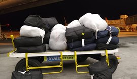 Fiscalização no aeroporto apreende R$ 270 mil em mercadorias sem nota fiscal