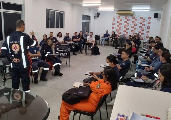 Samu Alagoas encerra Curso sobre Suporte Avançado de Vida