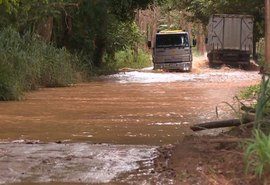 Fortes chuvas deixam 45 desabrigados no Espírito Santo
