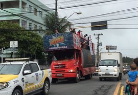 Motoristas de transportes complementares fazem carreata em Maceió nesta quarta (29)