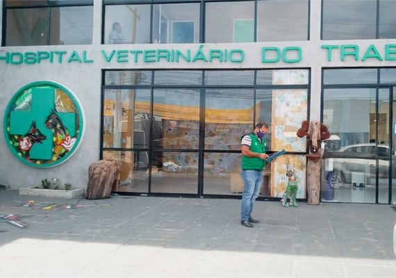 Sedet notifica hospital veterinário por maus-tratos