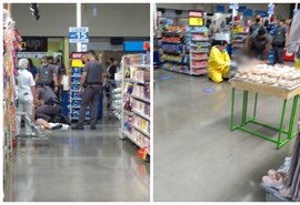 Paciente com Covid-19 foge de hospital e invade supermercado no interior de São Paulo