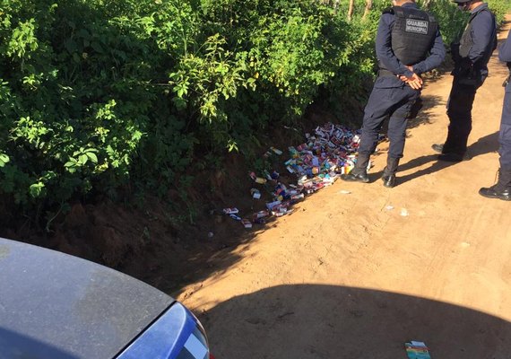Medicamentos descartados na zona rural de palmeira não pertencem à Secretaria de Saúde