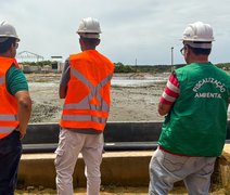 Fiscalização ambiental apura poluição no Riacho Doce