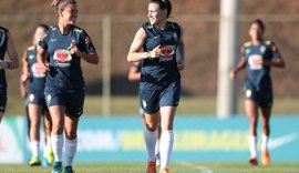 Seleção feminina de futebol já está nos EUA para o Torneio das Nações