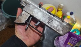 Submetralhadora artesanal é apreendida em operação em Maragogi