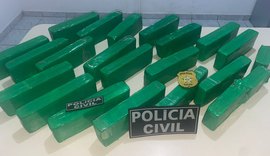 Polícia apreende 16Kg de maconha em São Miguel dos Campos