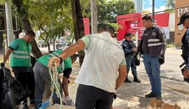 Semsc retira construções irregulares de espaços públicos em Maceió