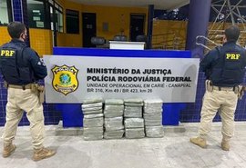 PRF apreende 50kg de maconha no sertão
