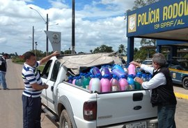 Sem nota fiscal; Vigilância Sanitária apreende 2 mil quilos de desinfetantes