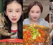 Influenciadora chinesa de 24 anos morre após rotina de vídeos com comida