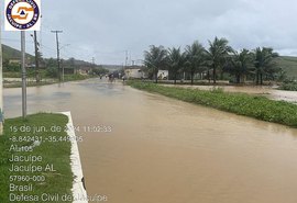 Alerta: Rio Jacuípe próximo do limite de inundação