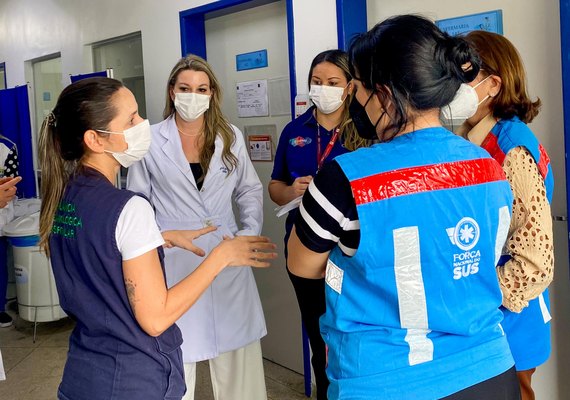 Técnicos do Ministério da Saúde e da Sesau vistoriam mais unidades que atendem pacientes com meningite