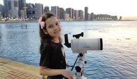 Alagoana de 8 anos pode ser a mais jovem caçadora de asteróides do  mundo