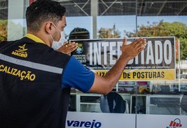 Após incêndio, estabelecimento é interditado pela Prefeitura de Maceió