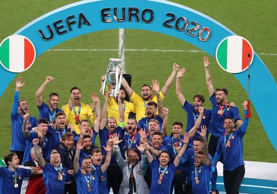 Itália derruba Inglaterra em casa e conquista a Eurocopa
