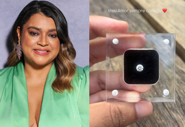 Cinzas de Preta Gil são transformadas em diamante em gesto de amor eterno