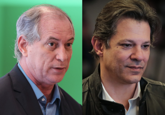 Nem a pau, diz Ciro sobre apoio a Haddad em eventual 2º turno